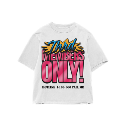 Members Only - White